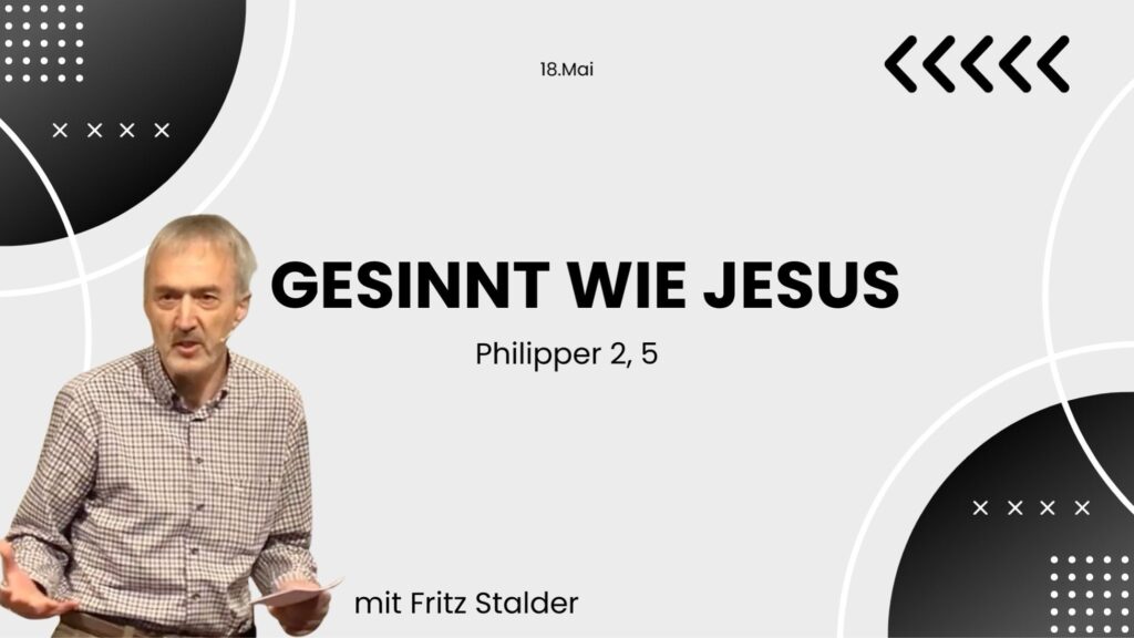 Gesinnt wie Jesus