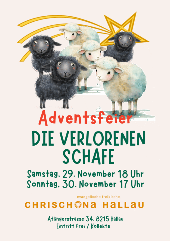 Adventsfeier 2025 Flyer