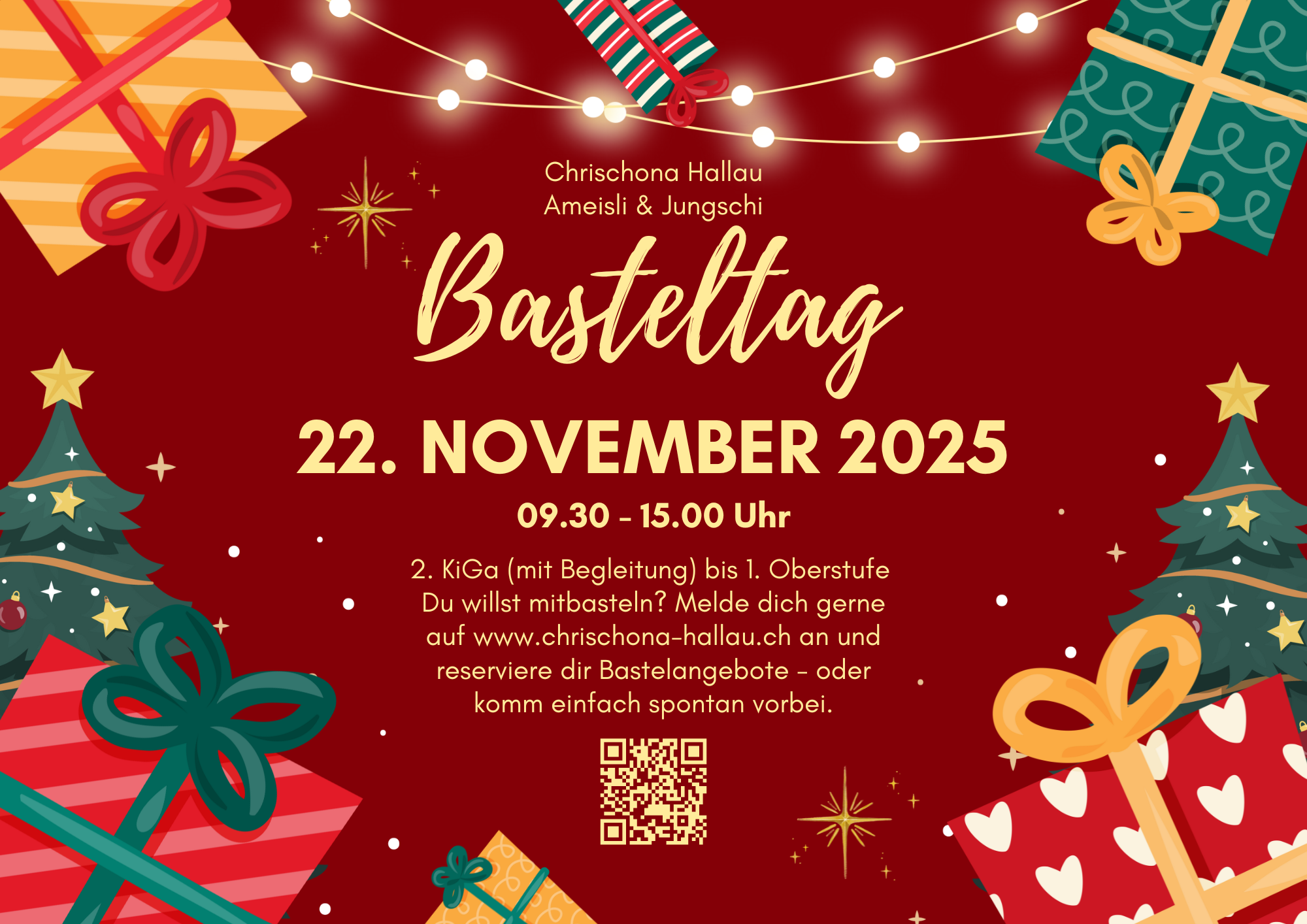 Basteltag 2025 Flyer